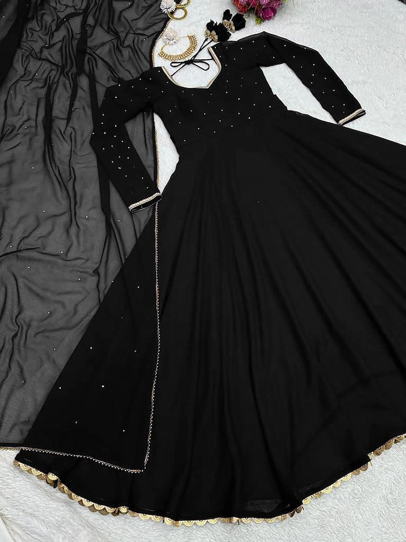 Anarkali Dress For Woman, Ethnic Indian Readymade Party Wear
