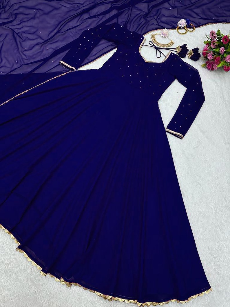 Anarkali Dress For Woman, Ethnic Indian Readymade Party Wear