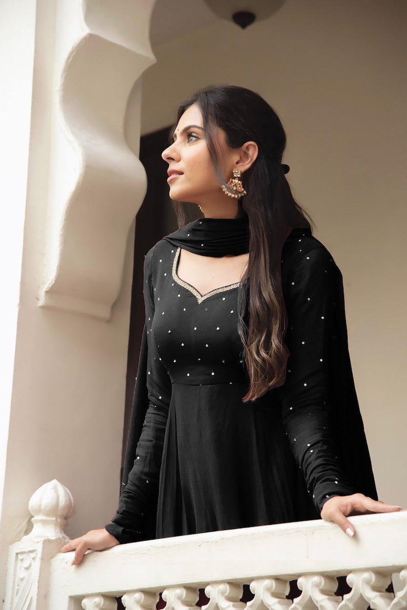 Anarkali Dress For Woman, Ethnic Indian Readymade Party Wear