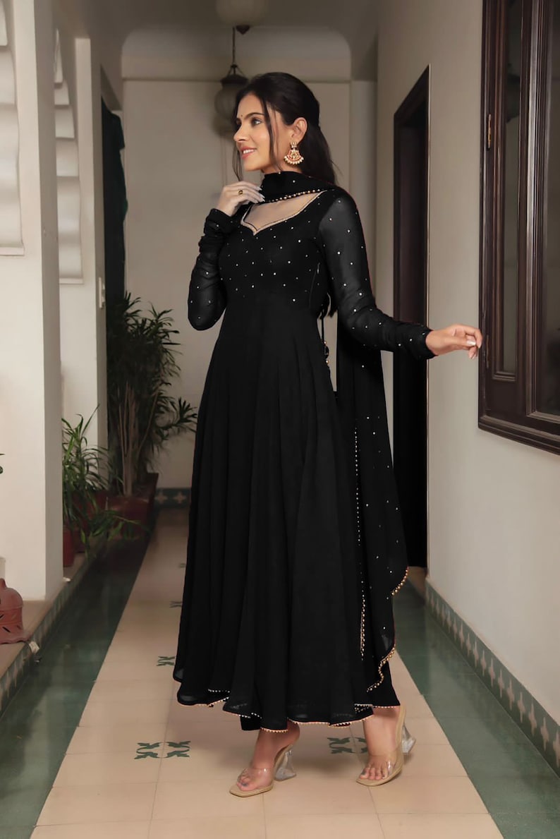 Anarkali Dress For Woman, Ethnic Indian Readymade Party Wear