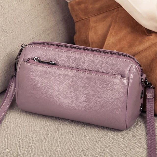 Cross Body Pillow Fashion Messenger Vegan Leather Handbag