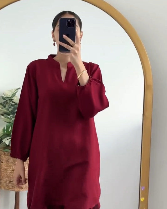Women's Rayon top notch Set